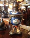 Lampe a petrole porcelaine et bronze epoque 1900.JPG